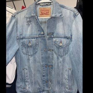 oversized jean jacket